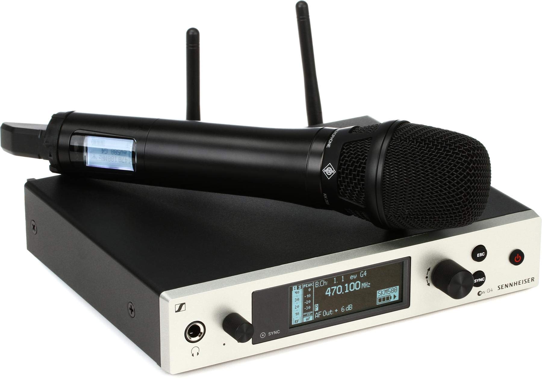 Amazon.com: Sennheiser Ew 500 handheld wireless w/ Neumann KK205